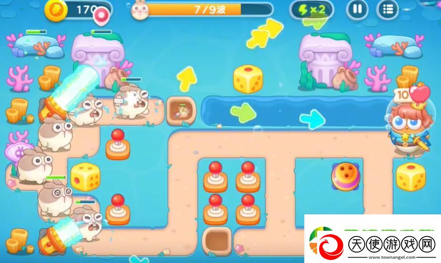 保卫萝卜4海的闺女第二十四关怎么过