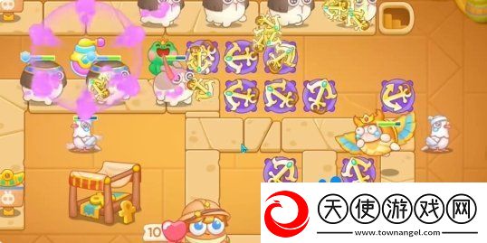 保卫萝卜4法老归来第113关怎么过