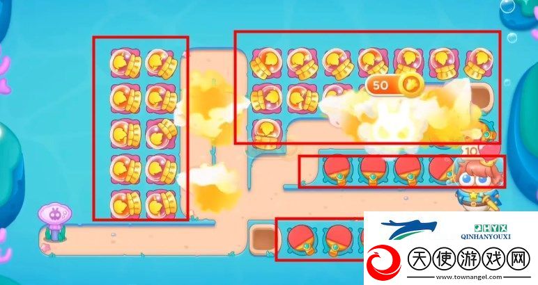 保卫萝卜4嗨钓度假岛第10关通关攻略