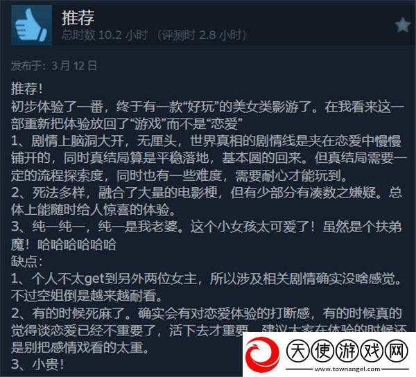 Steam100%好评