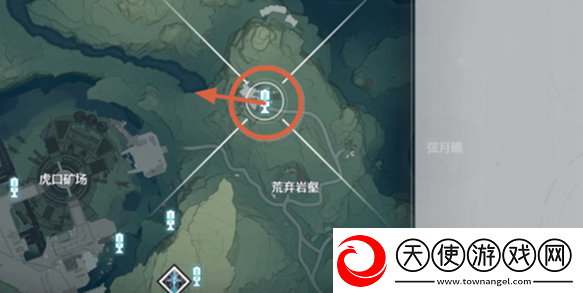 鸣潮荒弃岩壑小型信标在哪