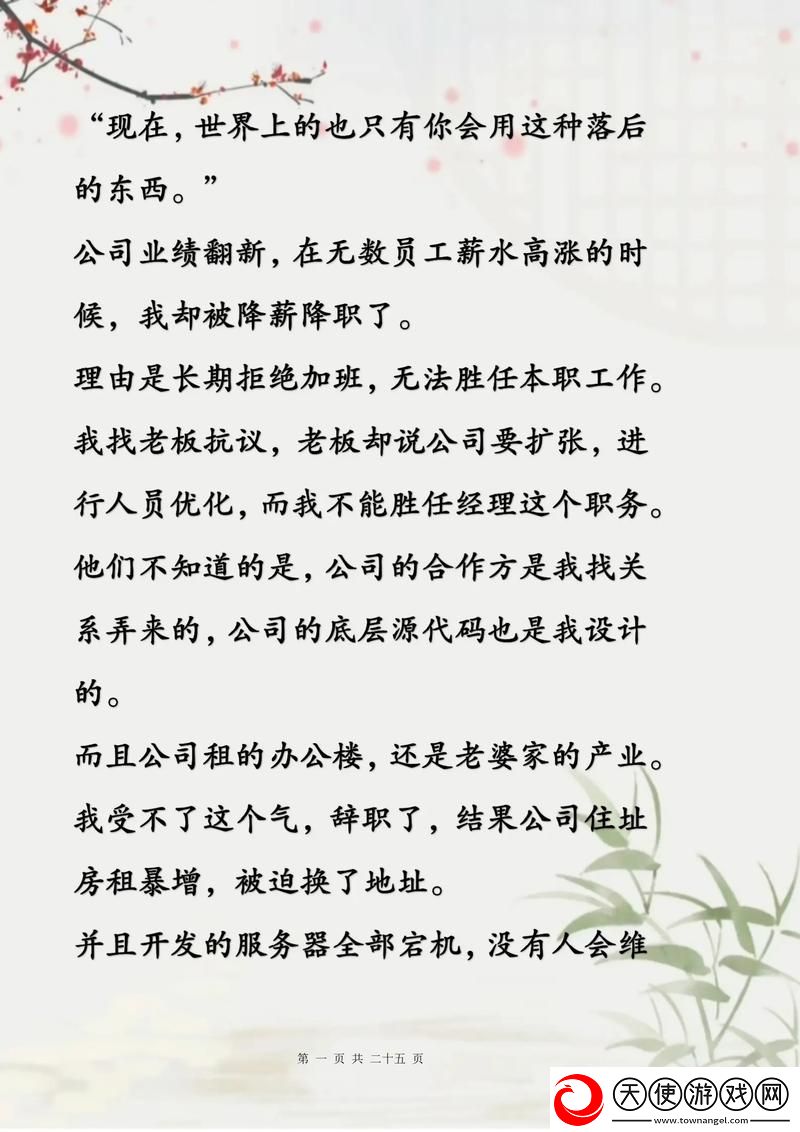 公司领导要了我好几次细节
