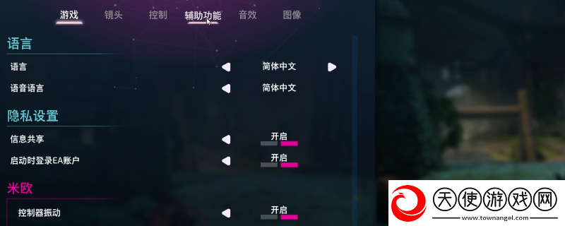 双影奇境辅助选项作用介绍