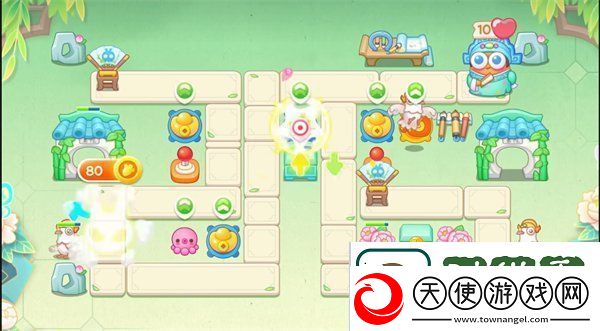 保卫萝卜4梁波波与祝秋秋第一关怎么过