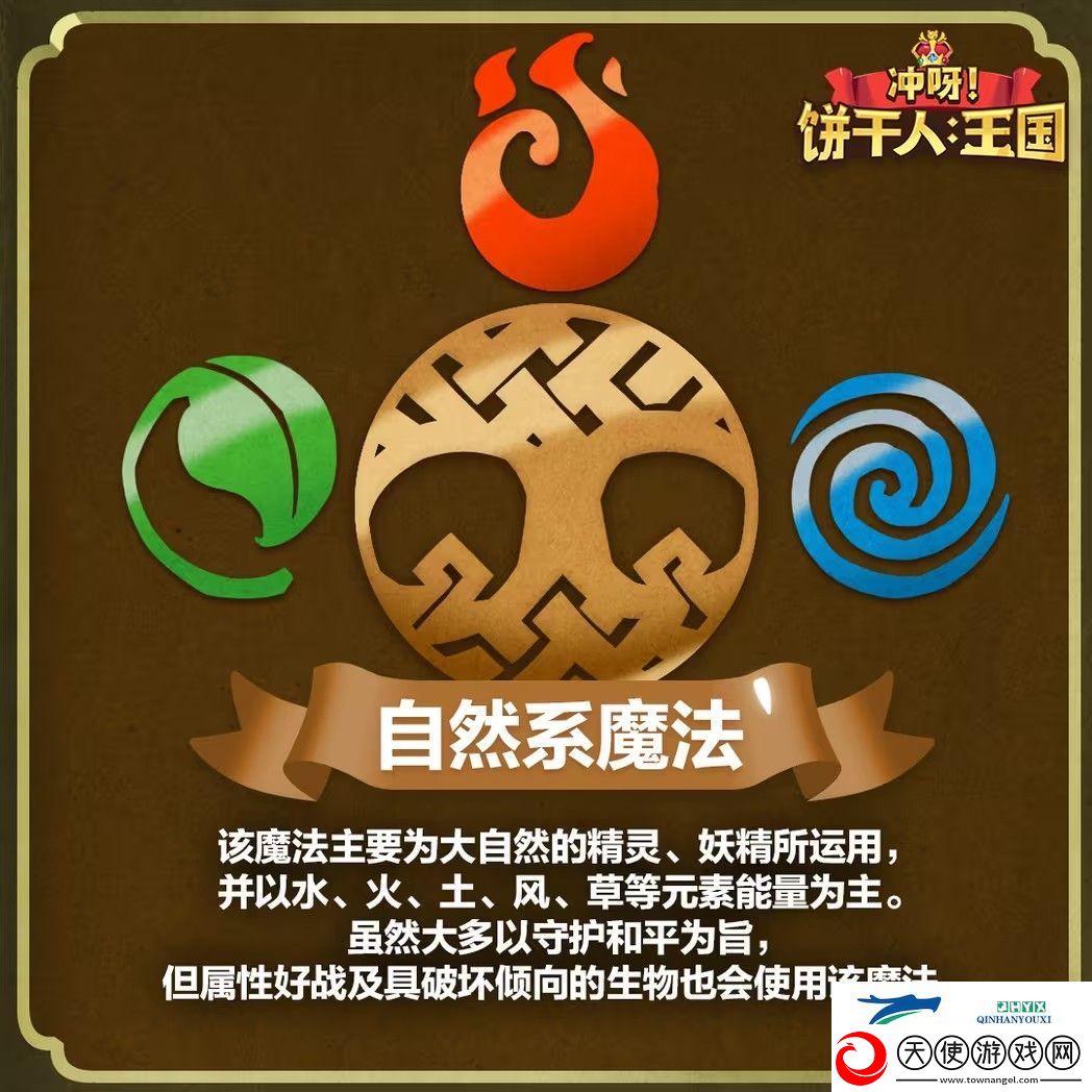 冲呀饼干人王国魔法类型有哪些