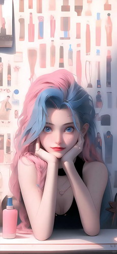 芙蓉洞的玉柱擎天原创版
